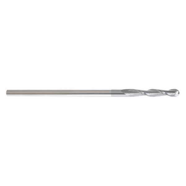 Zoro Select End Mill, 1/4 in.2 Flutes, TiCN 227-001028