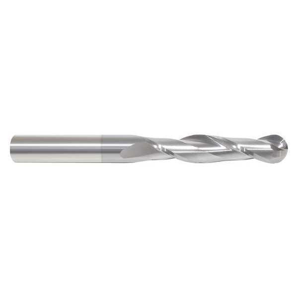 Zoro Select End Mill, 1/4 in.2 Flutes, TiCN 224-001022