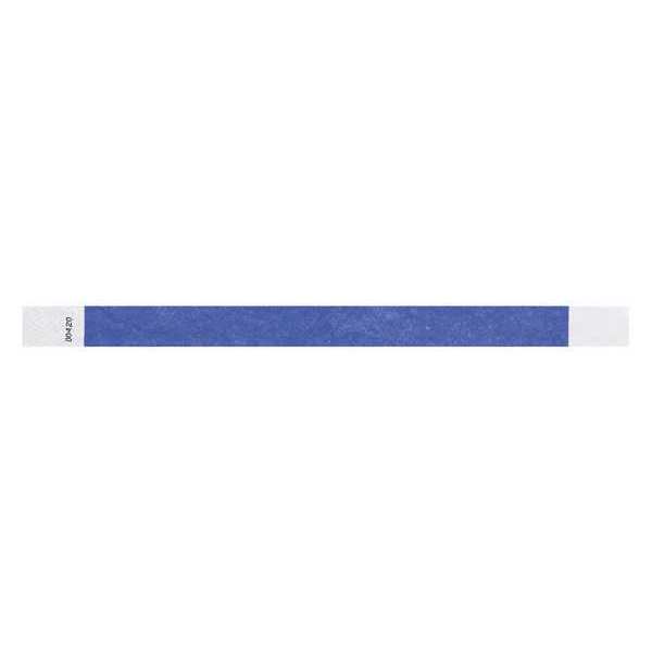 Identiplus ID Wristband, Adhesive, Blue, PK500 T3-45