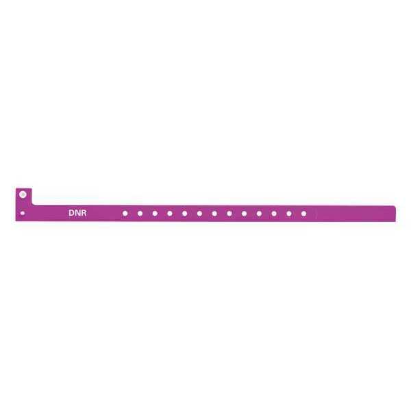 Identiplus ID Wristband, 12-7/8 in. L, DNR, PK500 P2DM-203-36