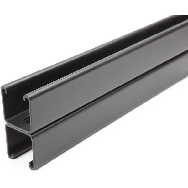 Zoro Select Strut Channel, Black Painted Steel, 12 ga. FS-201SS FBK 18.00
