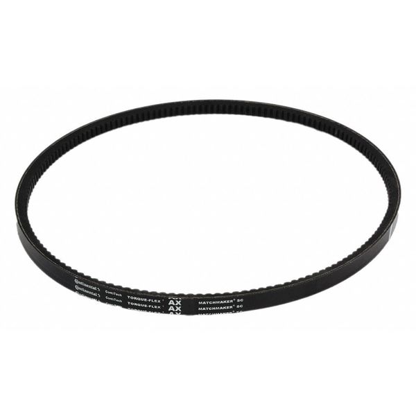 Continental Contitech AX21 Cogged V-Belt, 23" Outside Length, 1/2" Top Width, 1 Ribs AX21