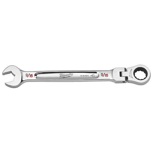 Milwaukee Tool 9/16 in. SAE Flex Head Combination Wrench 45-96-9815