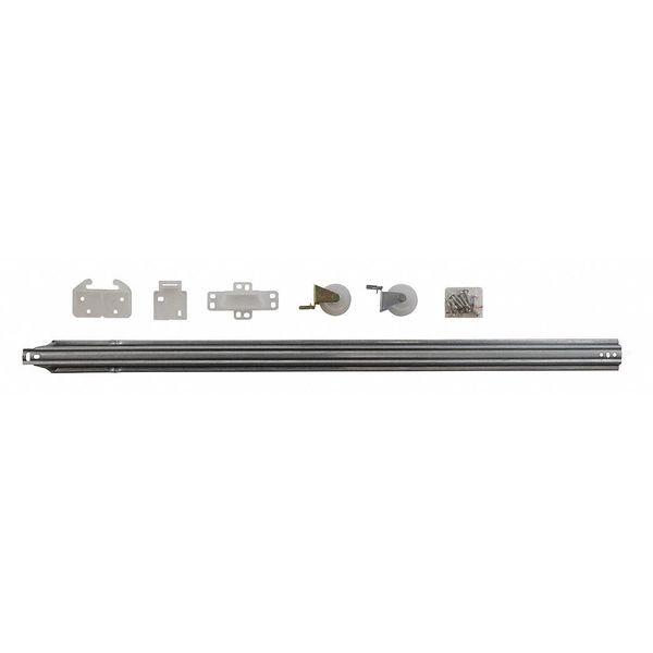 Zoro Select Drawer Slide Kit, 22" L, Plated 45-412