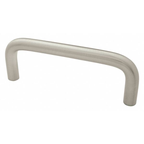 Zoro Select Cabinet Pull, Oval Shape, Zinc 45-418SNK