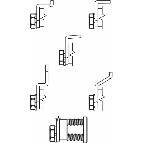 Zoro Select Lock Kit, For 4C Pedestal Mailboxes 97-28