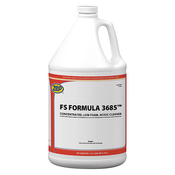 Zep Liquid Acid Cleaner, 1 gal Jug, Foam, 4 PK 249424