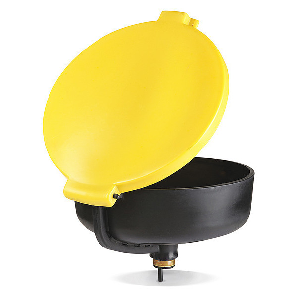 Pig Drum Funnel, Yellow, 11-1/2" H, 17-3/4" dia DRM138-YW