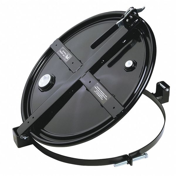 Pig Drum Lid, 26-3/4" Outside dia., Black DRM1065-BK