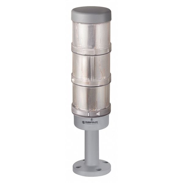 Werma Tower Light Assembly, 24VAC/DC, 80mA, 70mm 64900102