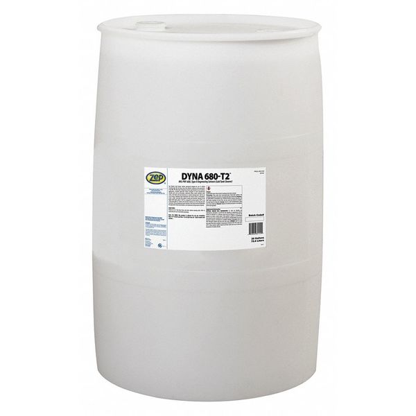 Zep Dyna 680-T2 Cleaner/Degreaser, 55 gal Drum, Ready to Use, Solvent Based F01585