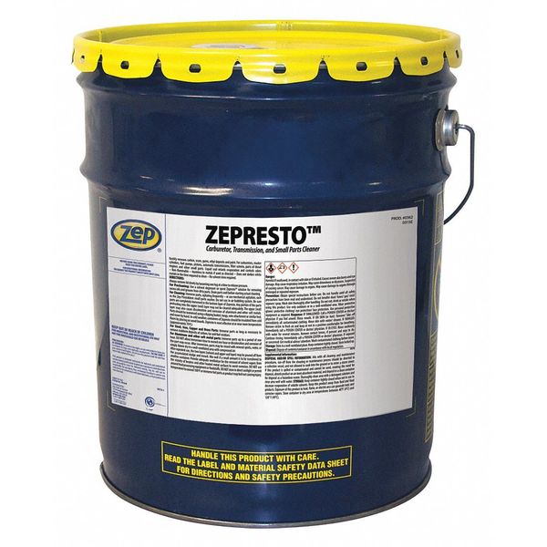 Zep Zepresto Cleaner/Degreaser, 5 gal Pail, Ready to Use, Solvent Based 36235