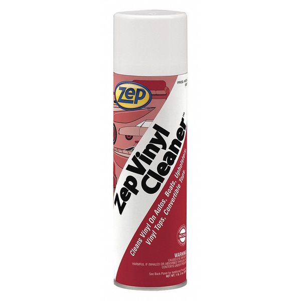 Zep 18 Oz. Foaming Vinyl Cleaner Bottle, Clear, Aerosol 23401