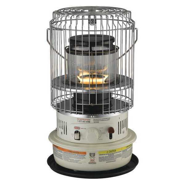 Dyna-Glo Kerosene Radiant Heater, 10,500 BtuH, Kerosene, 500 sq ft Heat Area WK11C8