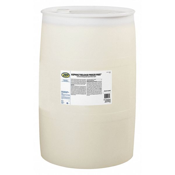 Zep 55 Gal. Asphalt Non-foaming Release Agent Drum, Opaque White, Liquid 108285