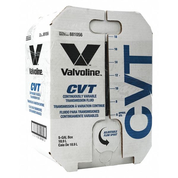 Valvoline CVT Transmission Fluid, Clear, 5 gal. Size 881056