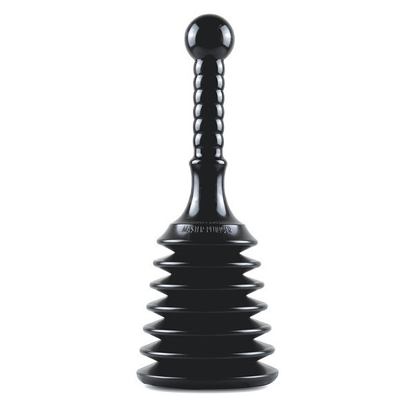 Master Plunger Surface Sink Plunger, Rubber, 5" Cup dia. MPS4