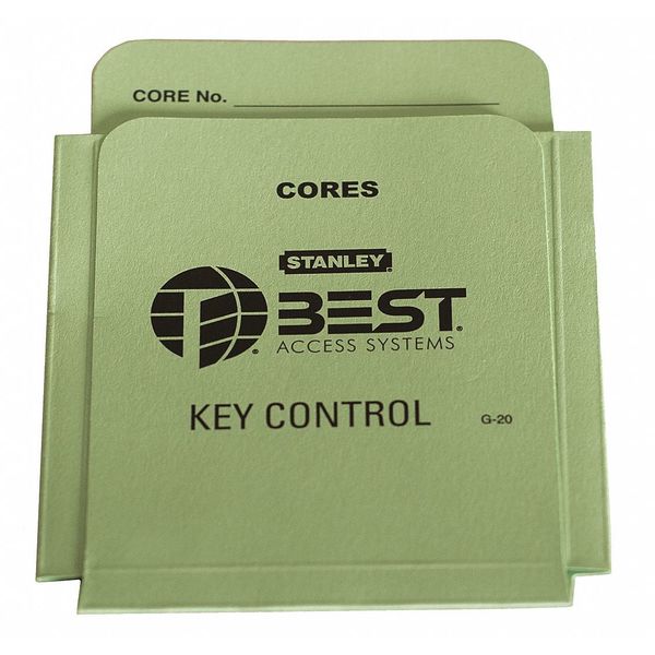 Best Key Authorization Card, Paper, For Keys G20