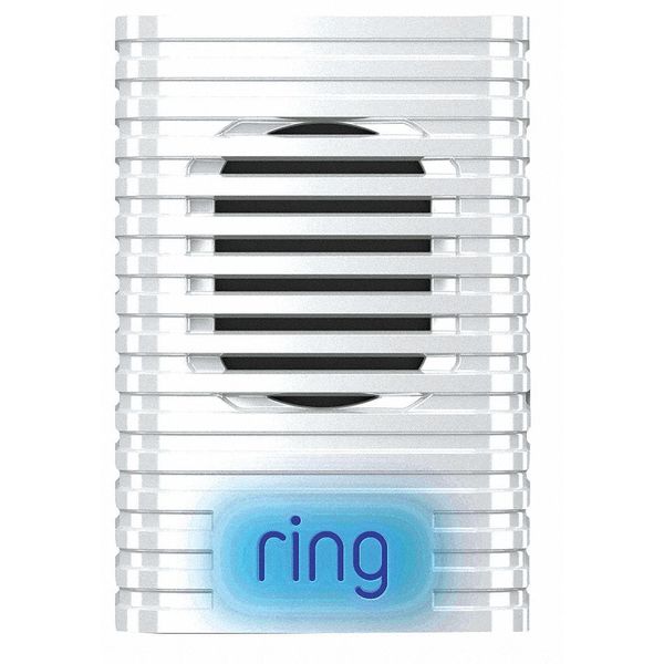 Ring Wireless Chime Receiver, 30 ft. Range 88CH000FC000