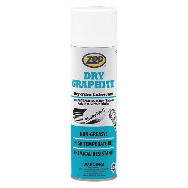 Zep Lubricant, Dry Film, Aerosol Can, PK12 16401