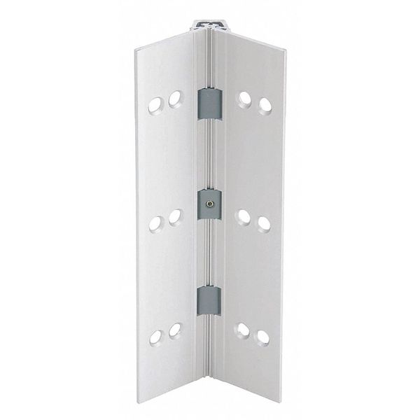 Ives 1 1/2 in W x 83" H Satin Aluminum Concealed Hinge 112XY 83IN US28 HT