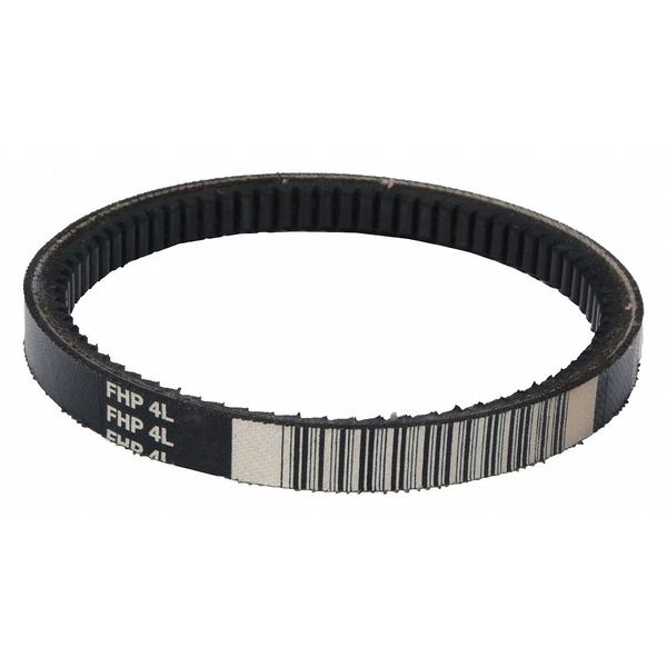 Continental Contitech 4L520 Cogged V-Belt, 52" Outside Length, 1/2" Top Width, 1 Ribs 4L520