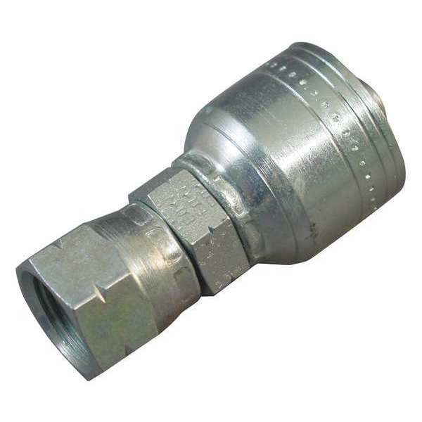 Eaton Aeroquip Hydraulic Hose Fitting, 2.28 in. L 1AA6FS6