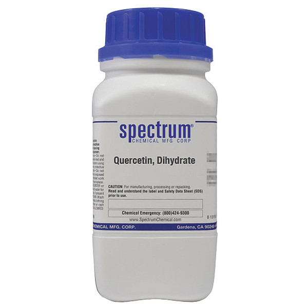 Spectrum Quercetin, Dihydrate, 100g, CAS 6151-25-3 Q2150-100GM