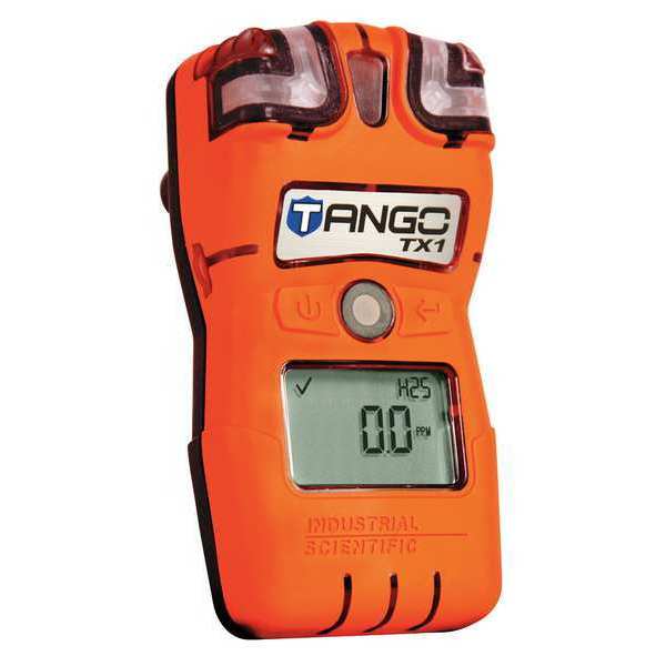 Industrial Scientific Single Gas Detector, H2S, 0-200ppm, Orange TX1-2