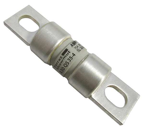 Mersen Semiconductor Fuse, A30QS Series, 12A, Fast-Acting, 300V AC, Bolt-On A30QS12-1