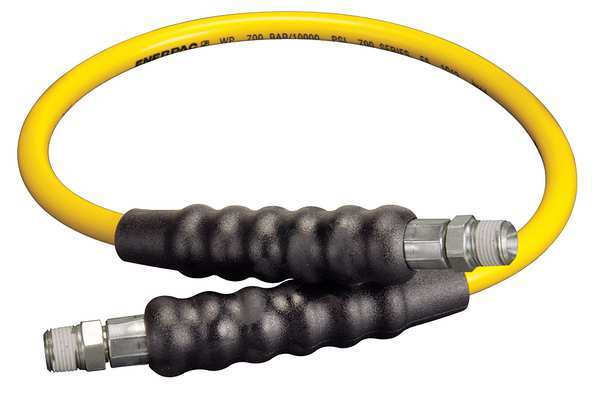 Enerpac H7203, 3 ft., Thermo-plastic High Pressure Hydraulic Hose, .25 in. Internal Diameter H7203