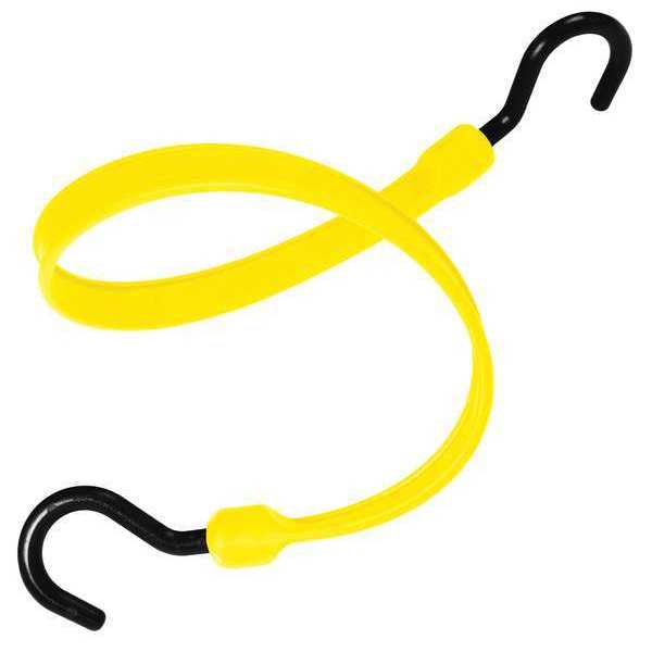 The Better Bungee Polystrap, Yellow, 12 in. L, Nylon BBS12NY