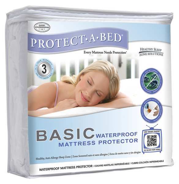 Protect-A-Bed Mattress Pad Protector, Waterprf, Full XL BAS0232