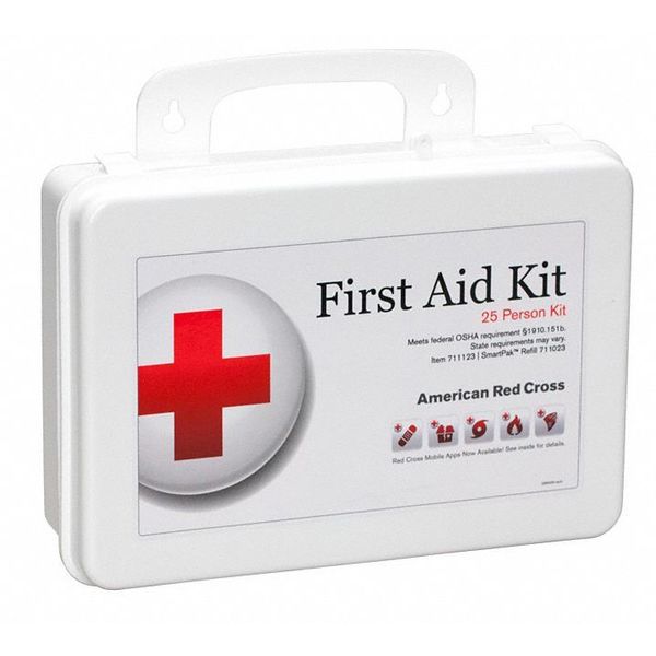 American Medium 25 Person Red Cross First Aid Kit