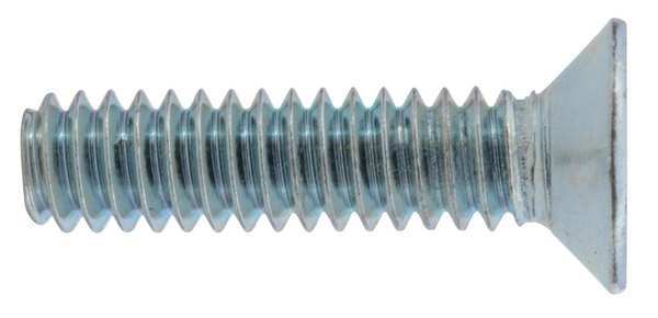 Dayton Flat Head Bolt, 1/4 - 20 x 1 In, PK4 FHB-052