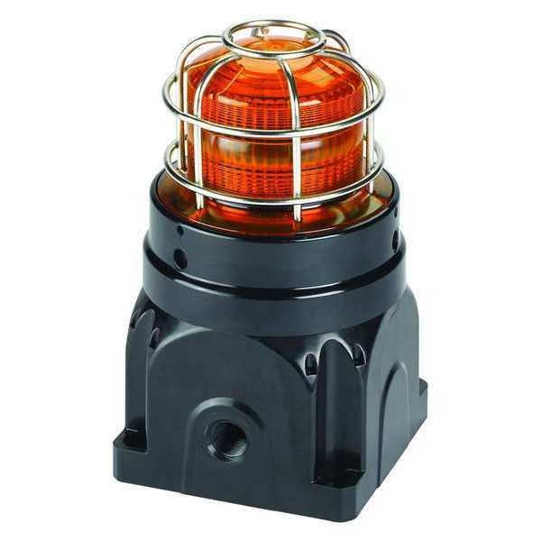 Federal Signal Strobe Light, Amber, FPM 60, Xenon, 0.45A G-STR-120-D-A