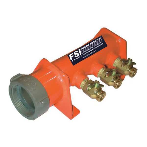 Fsi Multi-Manifold Water Unit, Aluminum/Brass F-MMU253