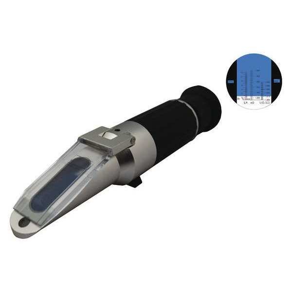 Laxco Analog Refractometer, Hand Held, 1in.W RHC-200ATC