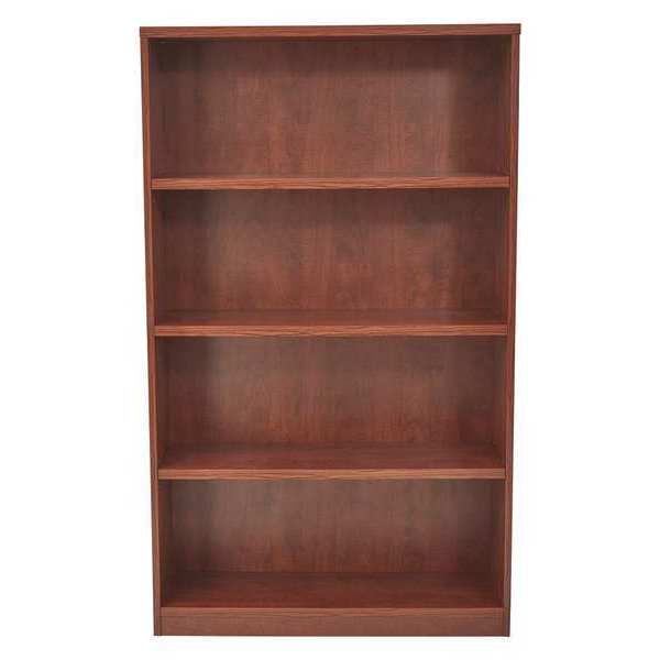 Office Star Bookcase, 36" Wx12" Dx60" H, Cherry LBC361260-CHY