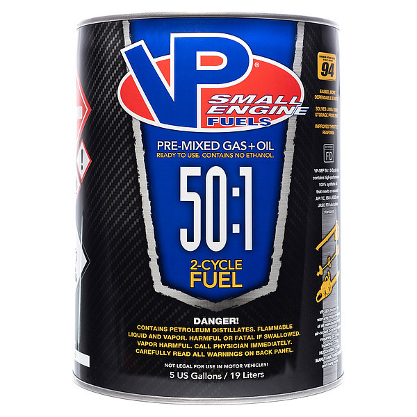 Vp Racing Fuels Small Engine Fuel, 2 Cycle, 5 gal. 6232