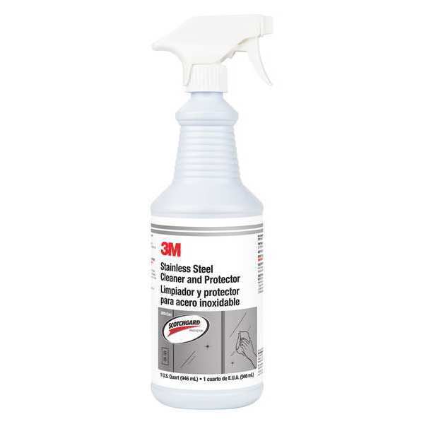 3M Cleaner, Stainless Steel, 32 oz., PK6 85901
