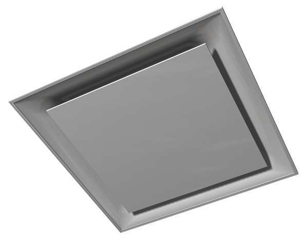 Price 14 in Square Square Plaque Ceiling Diffuser, White SPD-GR000041