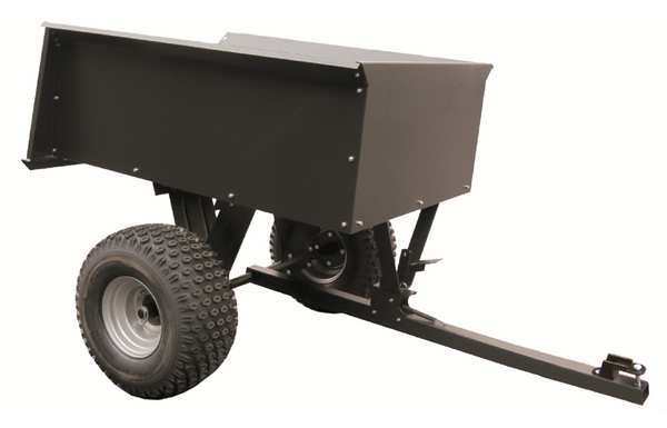 Zoro Select Dump Cart, 14 cu.ft., 1500 lb., Pneumatic 46V234