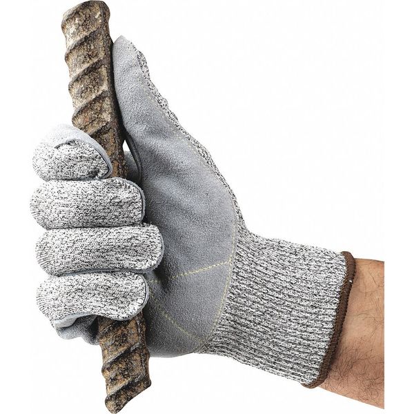Edge Cut Resistant Gloves, A4 Cut Level, Uncoated, 8, 1 PR 48-703