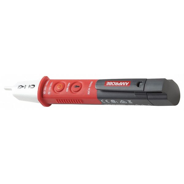Amprobe Non-Contact Voltage Detector, 12 to 1000V AC, 6 1/8 in Length, Audible, Visual Indication NCV-1040