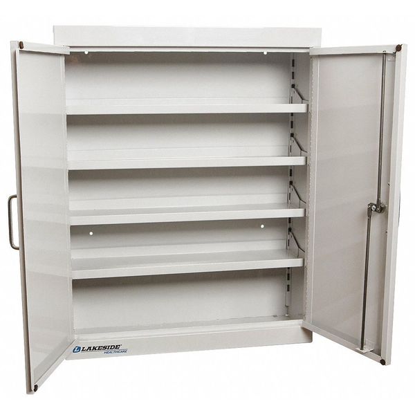 Lakeside Medication Storage Cabinet, Adjustable Shelves