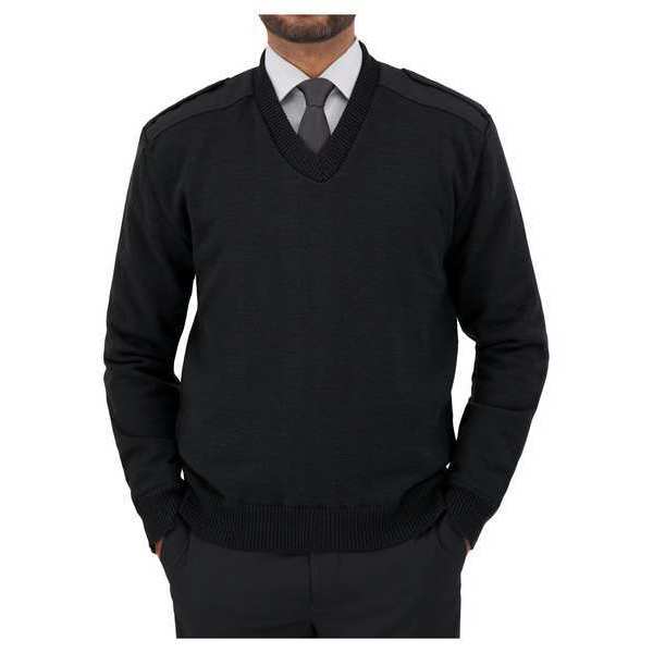 Cobmex V-Neck Military Sweater, Black, 5XL 2805