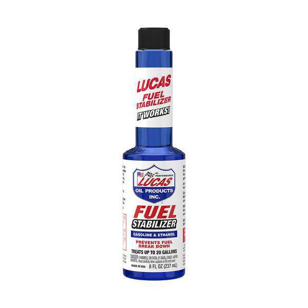 Lucas Oil Fuel Stabilizer, Liquid, 8 oz. 10314