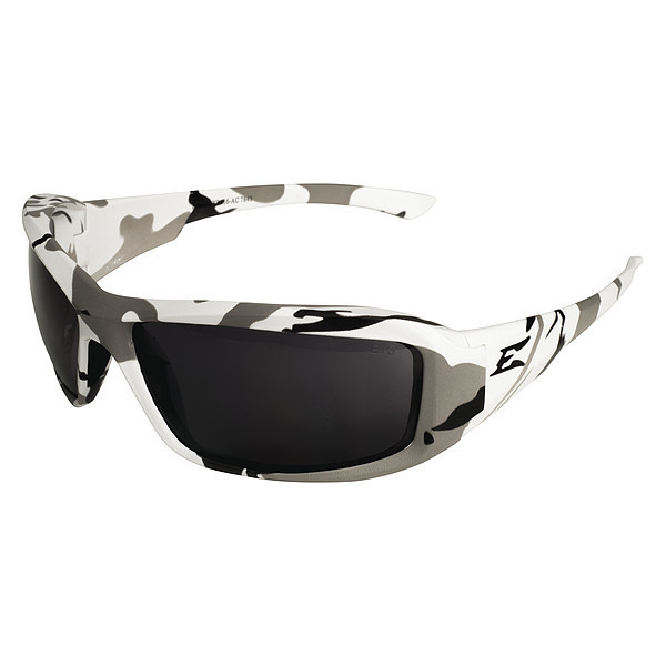 Edge Eyewear Safety Glasses, Smoke Scratch-Resistant XB116-AC