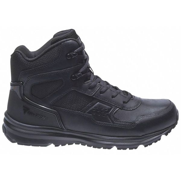 Bates Tactical Boots, 14, M, Round, Black, Mens, PR E05146